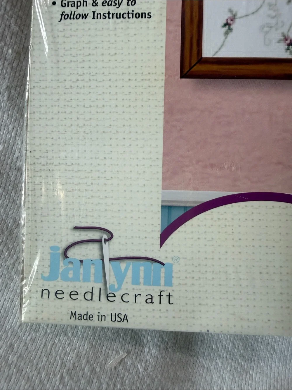 Janlynn Ready, Set... Stitch Counted Cross Stitch Kit - Wedding Bells New in Pkg